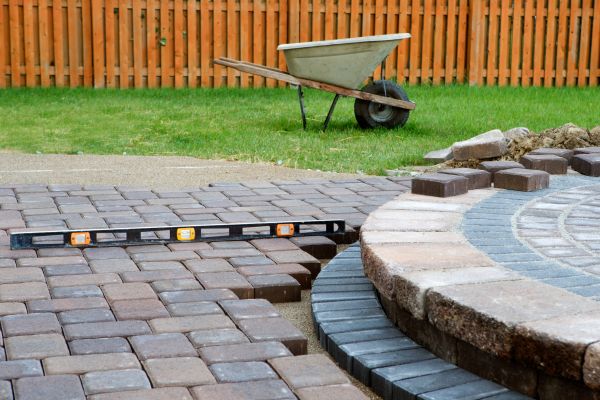 Patio Brick Installation in Corona