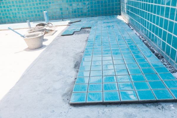 Pool Flooring Installation in Corona